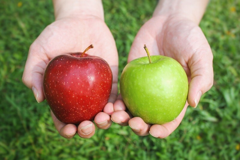 comparing apples to apples