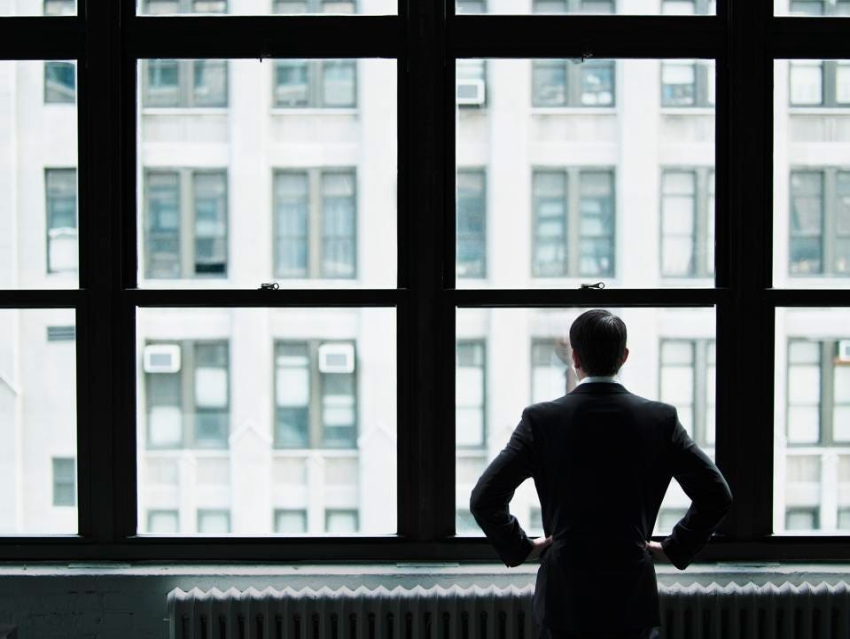 leader lacking self-awareness look out the window for answers